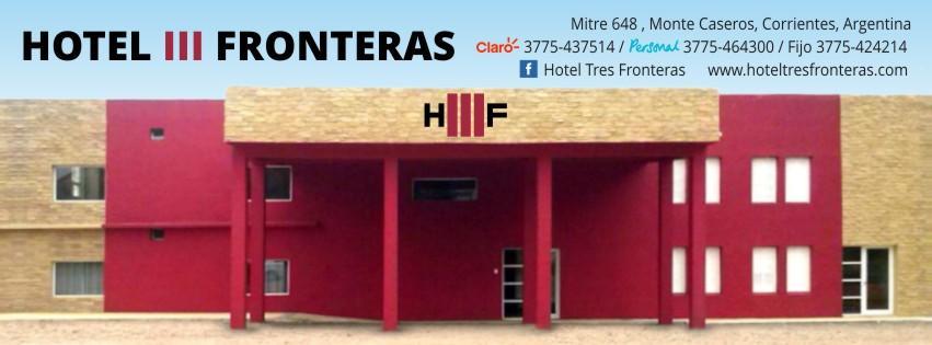 Hotel Tres Fronteras Monte Caseros Exterior foto